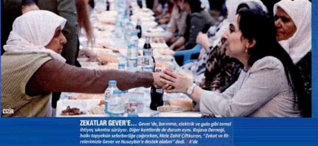 Özgür Gündem PKK'ya zekat ve fitre istedi!