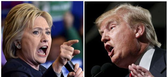 Clinton anketlerde Trump'ı geride bıraktı