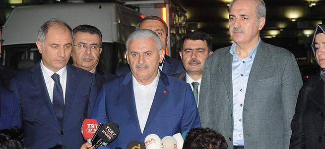 Başbakan Yıldırım: Emareler DAEŞ örgütünü işaret etmekte