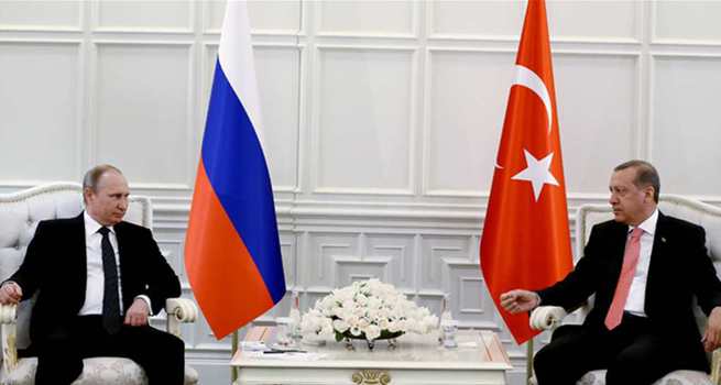 Erdoğan ile Putin görüşmesi sona erdi