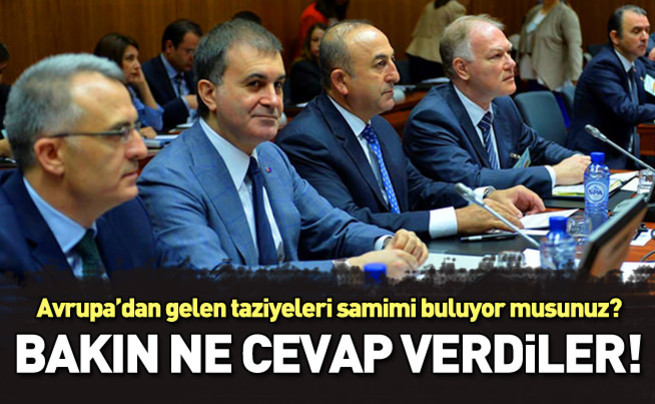 Bakan Çavuşoğlu o soruya bakın ne cevap verdi