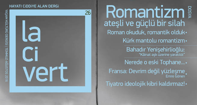 Lacivert ‘Romantizm’ sayısıyla çıktı!