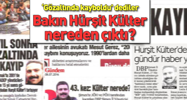 Kanalizasyondan dağa kaçtı