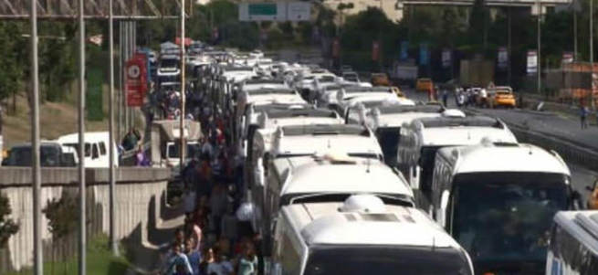 Otogar’da dönüş yoğunluğu