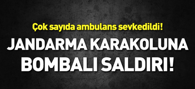 Teröristler Mardin'de jandarma karakoluna saldırdı