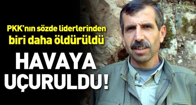 PKK'nın üst düzey sorumlularından Bahoz Erdal öldürüldü