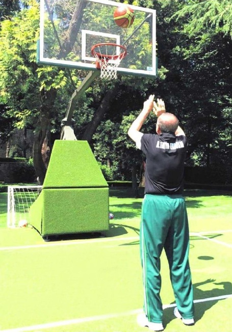 Cumhurbaşkanı Erdoğan'dan sabah sporu