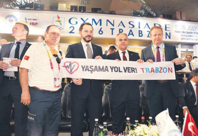 Spor şöleni Trabzon’da