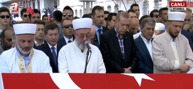 15 Temmuz şehitlerine veda - CANLI