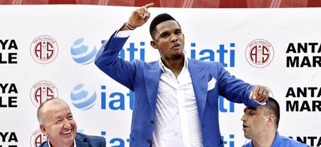 Eto'o'dan Beşiktaş'a: 25 golden az atarsam...