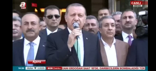 Cumhurbaşkanı Erdoğan Millet Camii'nde