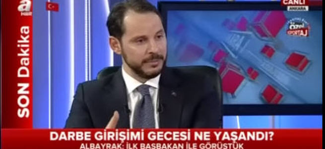 Enerji Bakanı Albayrak AHaber'de o geceyi anlattı
