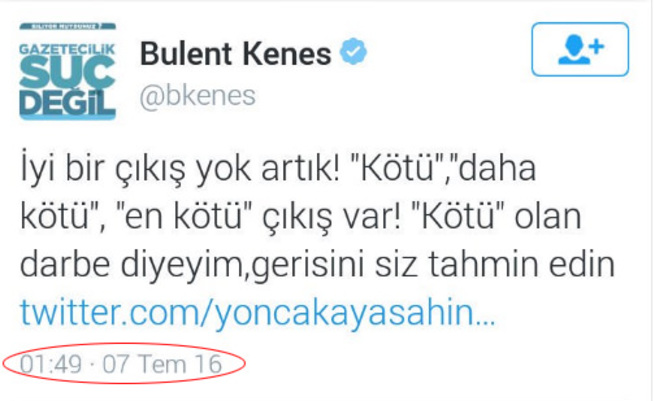 FETÖ'nün tetikçisi darbenin şifresini böyle vermiş!