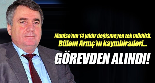 Manisa Halk Sağlığı Müdürü Dr. Ziya Tay da açığa alındı