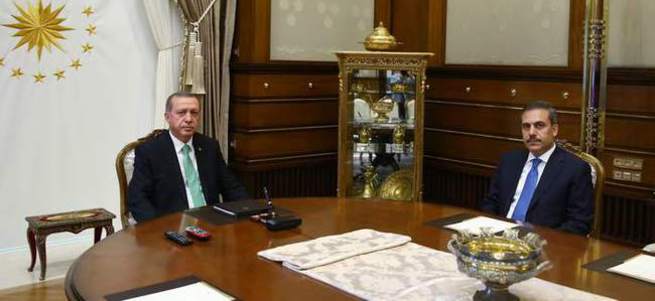 Cumhurbaşkanı Erdoğan Hakan Fidan'ı kabul edecek
