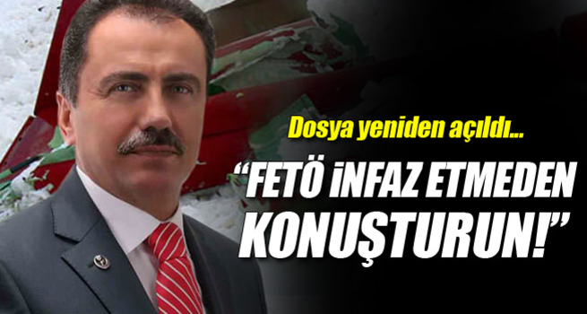 FETÖ infaz etmeden konuşturun